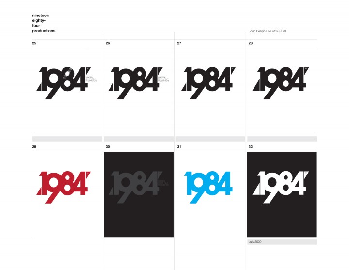 Design -6 / 15 1984 Studios | Logo Process