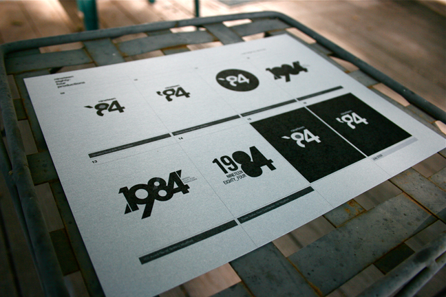 Design -7 / 15 1984 Studios | Logo Process